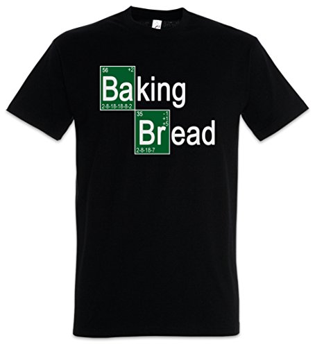 Urban Backwoods Baking Bread II Herren T-Shirt Schwarz Größe M von Urban Backwoods