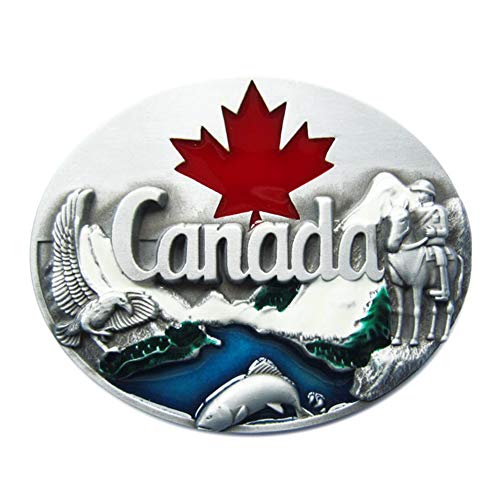 Canada Wildlife Gürtelschnalle für Wechselgürtel Buckle von Urban Backwoods