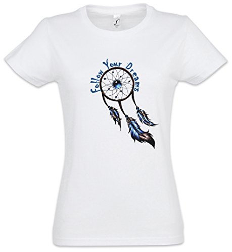 Dreamcatcher I Damen T-Shirt – Traumfänger Indiander Indian Dream Catcher asabikeshiinh Native Reservation Art Western Country Cowboy USA Primitives American Größen XS - 2XL von Urban Backwoods