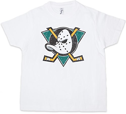 Urban Backwoods Ducks Hockey Jungen Kinder Kids T-Shirt Weiß Größe 10 Jahre von Urban Backwoods