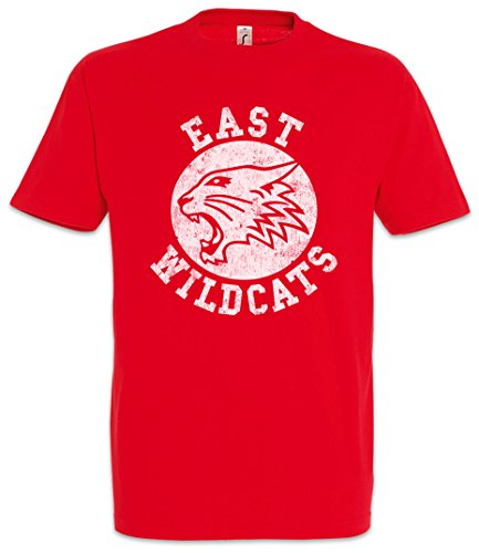 Urban Backwoods East Wildcats Herren T-Shirt Rot Größe XL von Urban Backwoods