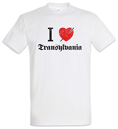 Urban Backwoods I Love Transylvania Herren T-Shirt Weiß Größe 2XL von Urban Backwoods