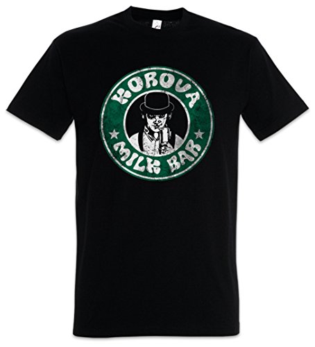 Urban Backwoods Korova Milk Bar Herren T-Shirt Schwarz Größe 3XL von Urban Backwoods