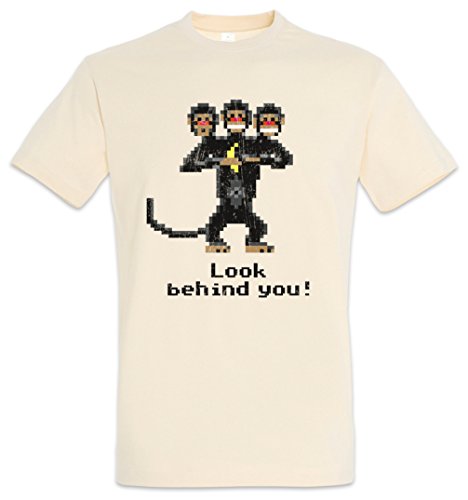 Urban Backwoods Look Behind You! Herren T-Shirt Beige Größe 2XL Urban Backwoods Look Behind You! Herren T-Shirt Beige Größe 2XL von Urban Backwoods