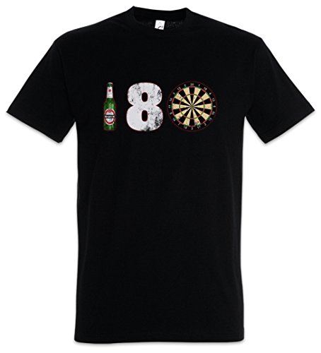 Urban Backwoods 180 Darts Herren T-Shirt Schwarz Größe L von Urban Backwoods