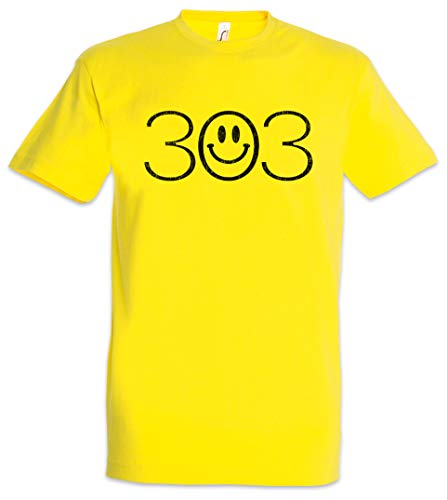 Urban Backwoods 303 Acid Herren T-Shirt Gelb Größe XL von Urban Backwoods