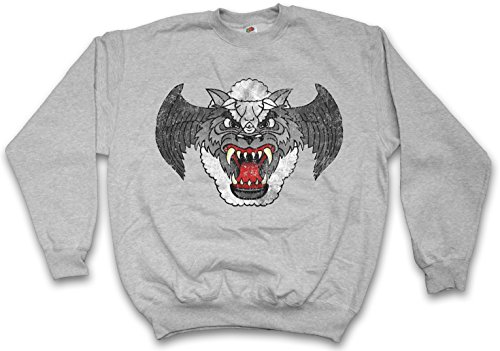 Urban Backwoods Airwolf Patch Sweatshirt Pullover Grau Größe 3XL von Urban Backwoods