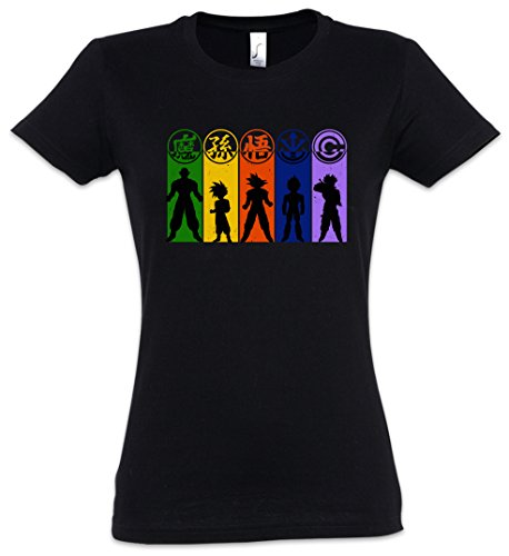 Urban Backwoods Anime Hero Goku Fighter Damen T-Shirt Schwarz Größe M von Urban Backwoods