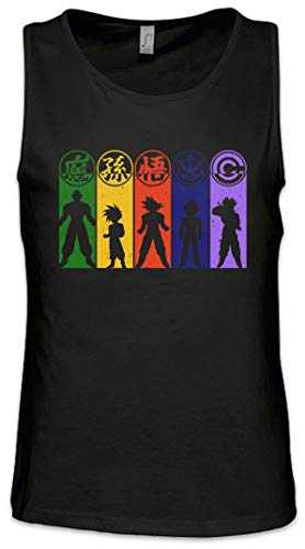 Urban Backwoods Anime Hero Goku Fighter Herren Männer Tank Top Training Shirt Schwarz Größe XL von Urban Backwoods
