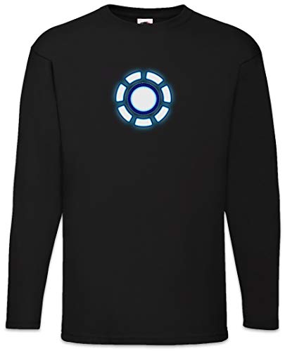Urban Backwoods Arc Reactor II Herren Langarm T-Shirt Schwarz Größe S von Urban Backwoods