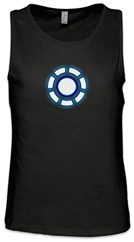 Urban Backwoods Arc Reactor II Herren Männer Tank Top Training Shirt Schwarz Größe S von Urban Backwoods