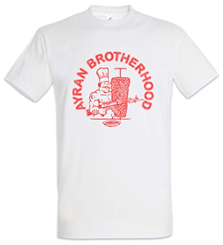 Urban Backwoods Ayran Crew Herren T-Shirt Weiß Größe XL von Urban Backwoods