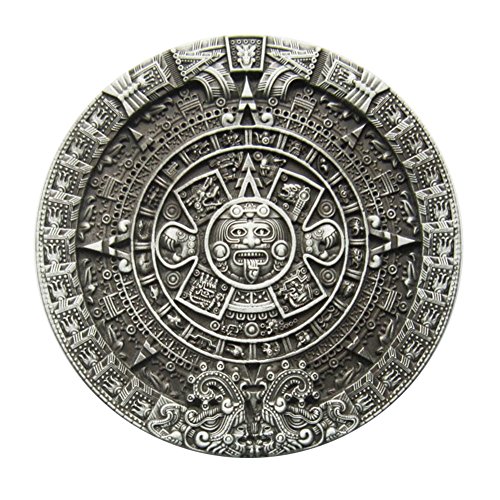 Urban Backwoods Aztec Calendar I Gürtelschnalle für Wechselgürtel Buckle von Urban Backwoods