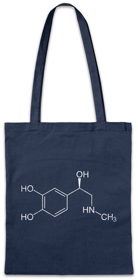 Urban Backwoods Beuteltasche Adrenalin Molecule Lifting Stofftasche Fun Geek Nerd Sport Science (1-tlg), Scientist Wissenschaft Molekül Teacher von Urban Backwoods