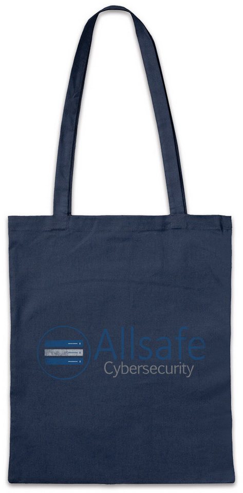 Urban Backwoods Beuteltasche Allsafe Cybersecurity Stofftasche Fsociety Hacker Evil E Corp Mr. (1-tlg), Robot TV Kult Cyber von Urban Backwoods