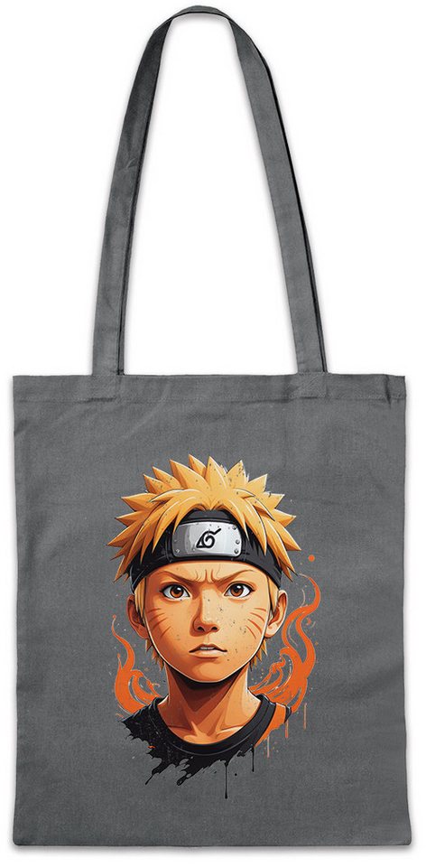 Urban Backwoods Beuteltasche Anime Ninja Portrait Stofftasche Shinobi System Naruto Dattebayo (1-tlg), Sakura Haruno Anime Sasuke von Urban Backwoods