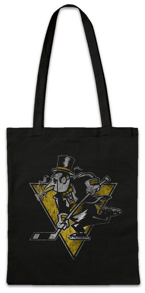 Urban Backwoods Beuteltasche B Penguin Logo Stofftasche Bat Symbol Sign Pinguin Logo Man Gotham (1-tlg), Batman Villain City Dark von Urban Backwoods