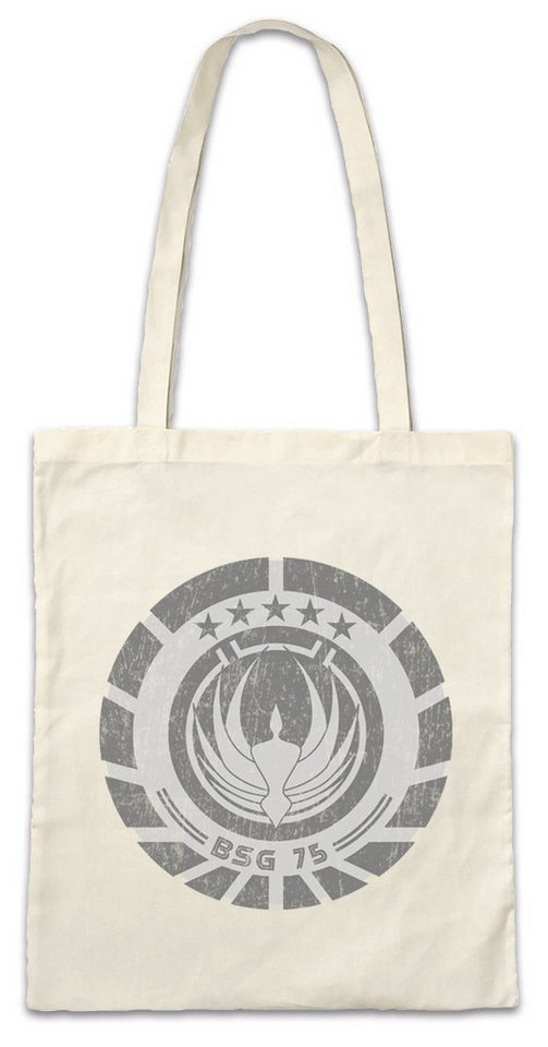 Urban Backwoods Beuteltasche BSG75 Patch Stofftasche Lieutenant Galactica Space Ship Star (1-tlg), Battlestar Raumschiff Battle William von Urban Backwoods