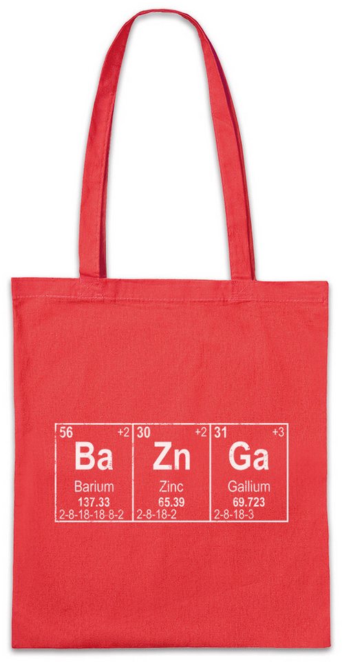Urban Backwoods Beuteltasche Ba Zn Ga Stofftasche The Lehrer Big Teacher Bang Professor Theory Nerd (1-tlg), Geek Science TC Sitcom von Urban Backwoods