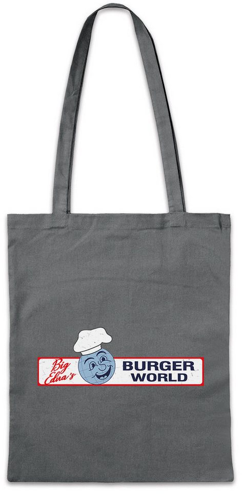 Urban Backwoods Beuteltasche Big Edna's Burger World Stofftasche Mutants Wolverine Mutanten Mutant (1-tlg), School Movie Film X-Men von Urban Backwoods