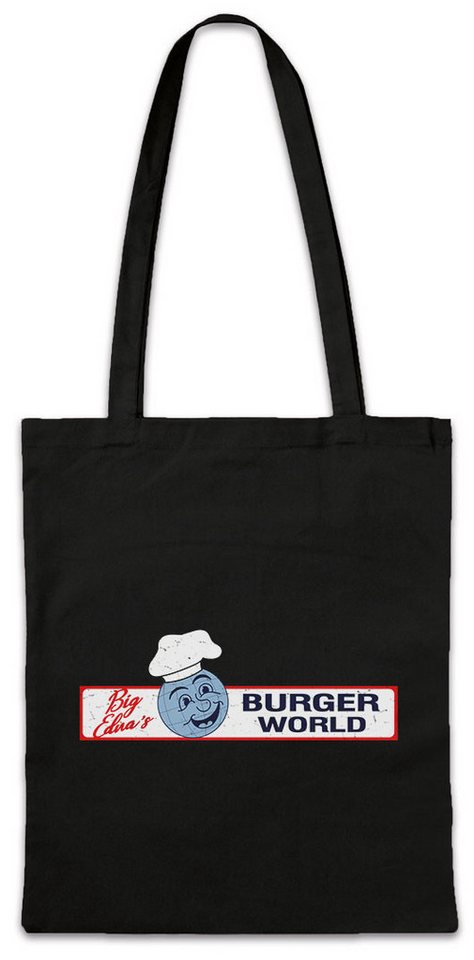 Urban Backwoods Beuteltasche Big Edna's Burger World Stofftasche Mutants Wolverine Mutanten Mutant (1-tlg), School Movie Film X-Men von Urban Backwoods