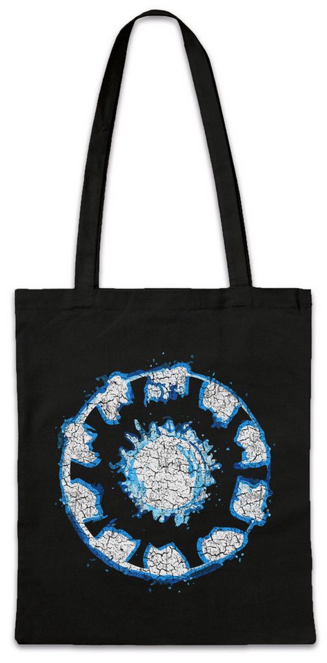 Urban Backwoods Beuteltasche Big Iron Arc Reactor Stofftasche Tony Reaktor Man Sign Stark Symbol (1-tlg), Logo Industries Comic Mark von Urban Backwoods
