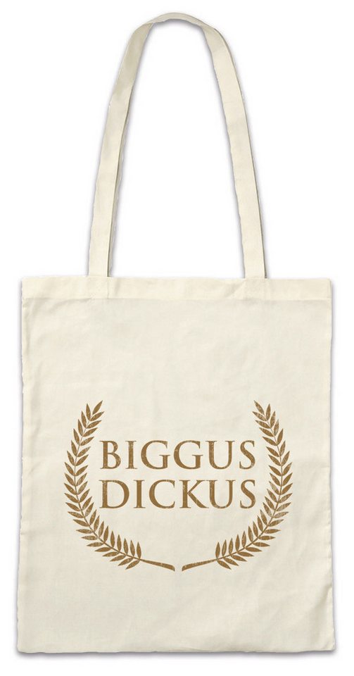 Urban Backwoods Beuteltasche Biggus Dickus Stofftasche Monty Brian Fun Das Leben Python Life Of (1-tlg), Nazareth Schwanzus Longus Fun von Urban Backwoods