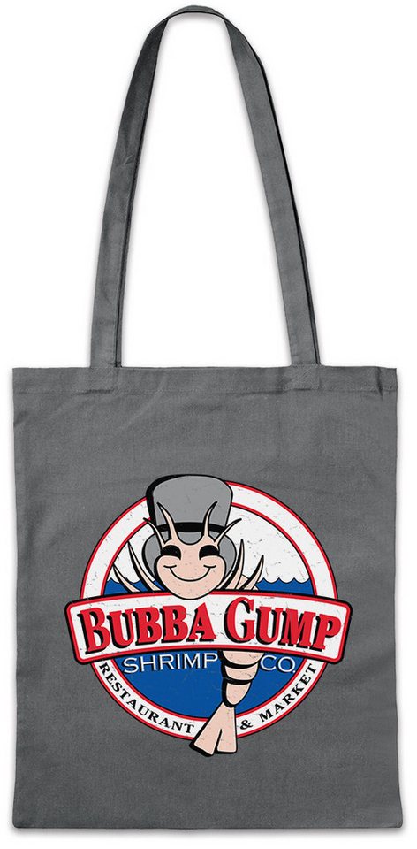 Urban Backwoods Beuteltasche Bubba Gump Logo Stofftasche Forrest Garnelen Shrimping Co Retro Film (1-tlg), Shrimp Forrest Run Captain von Urban Backwoods