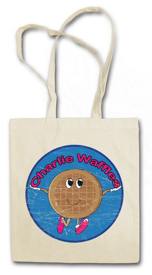 Urban Backwoods Beuteltasche Charlie Waffels Stofftasche Two Sheen And Harper A Half TV Men (1-tlg), Kinderlieder Music Song Series von Urban Backwoods