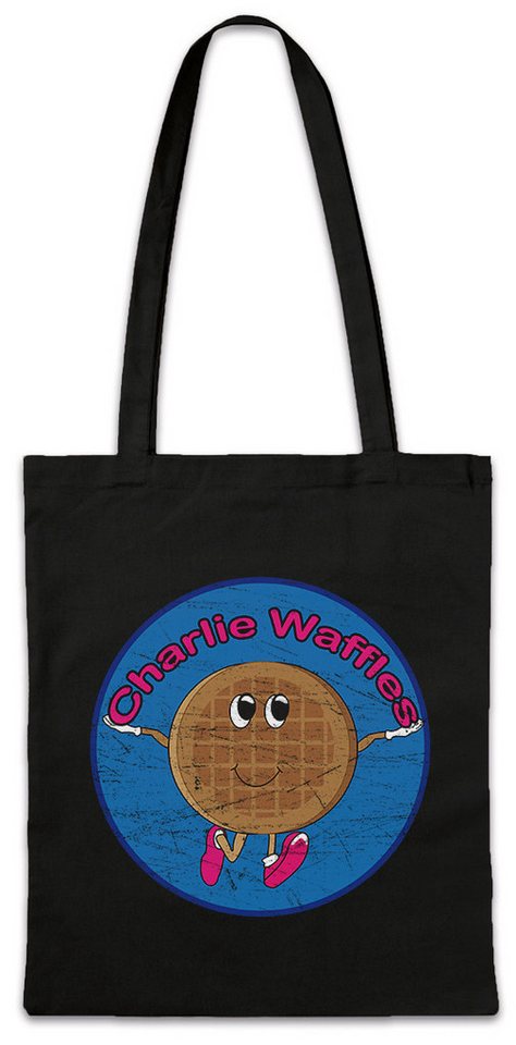 Urban Backwoods Beuteltasche Charlie Waffels Stofftasche Two Sheen And Harper A Half TV Men (1-tlg), Kinderlieder Music Song Series von Urban Backwoods