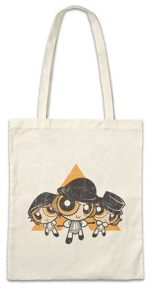 Urban Backwoods Beuteltasche Clockwork Boys Stofftasche A Uhrwerk Droogs Alexander Orange Alex (1-tlg), DeLarge Comic Cartoon Toon von Urban Backwoods