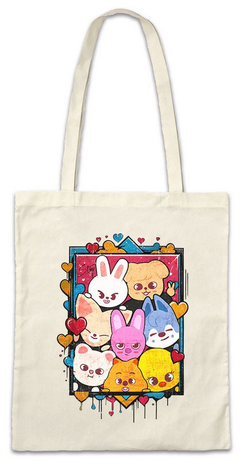 Urban Backwoods Beuteltasche Cute Korean Kids Stofftasche Music Kpop K-Pop 4th Generation Stray Boy (1-tlg), Group Idol Band Fandom von Urban Backwoods
