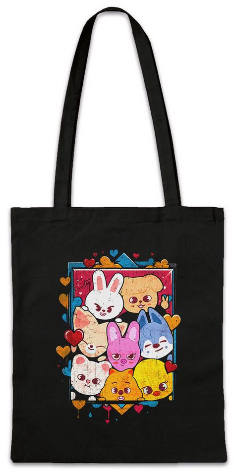 Urban Backwoods Beuteltasche Cute Korean Kids Stofftasche Music Kpop K-Pop 4th Generation Stray Boy (1-tlg), Group Idol Band Fandom von Urban Backwoods