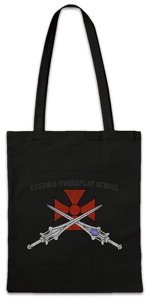 Urban Backwoods Beuteltasche Eternia Swordplay School I Stofftasche Masters Motu Logo Of The 80s (1-tlg), Universe Cartoon He-Man von Urban Backwoods