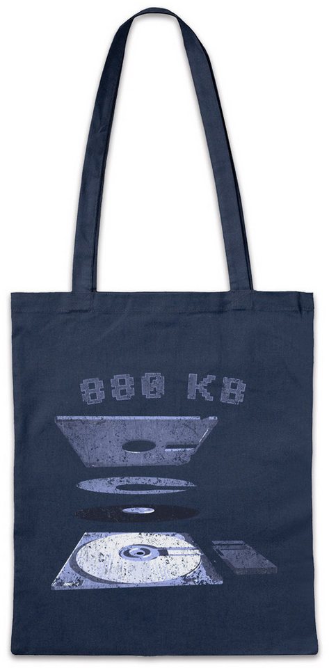 Urban Backwoods Beuteltasche Explosion 3.5 Floppy Disk Stofftasche Retro Computer Commodore PC (1-tlg), Amiga 500 Diskette 880 von Urban Backwoods