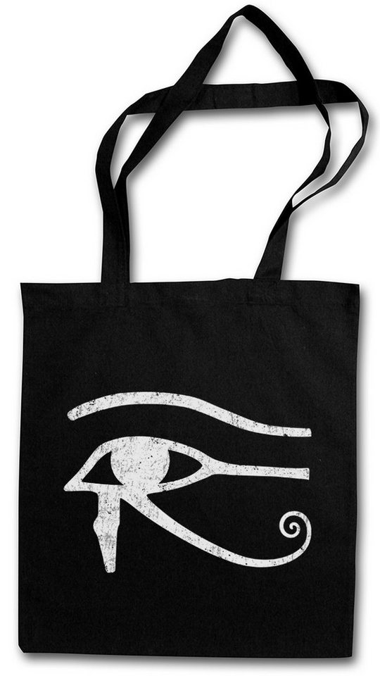 Urban Backwoods Beuteltasche Eye Of Horus II Sign Stofftasche Horusauge Ra Auge Falcon Sun God (1-tlg), Sonnengott Pharao Seth Ägypten von Urban Backwoods