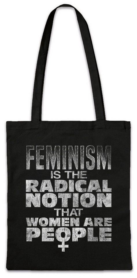 Urban Backwoods Beuteltasche Feminism IsStofftasche Venus Fist Sign Symbol Logo Women Frauen (1-tlg), March Revolution Emanzipation Rechte von Urban Backwoods