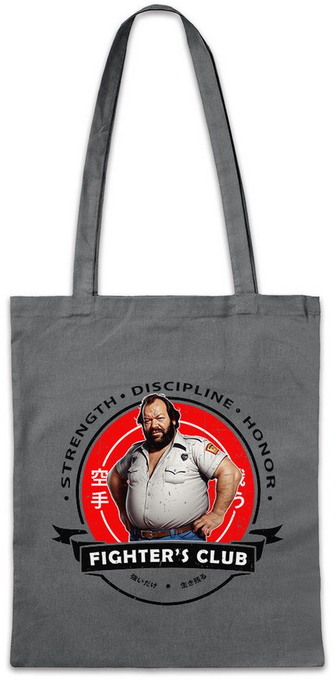 Urban Backwoods Beuteltasche Fighter's Club Bud I Stofftasche Buddy Mücke Bomber Fist Fight Spencer (1-tlg), Krokodil Nilpferd Spaghetti Western von Urban Backwoods