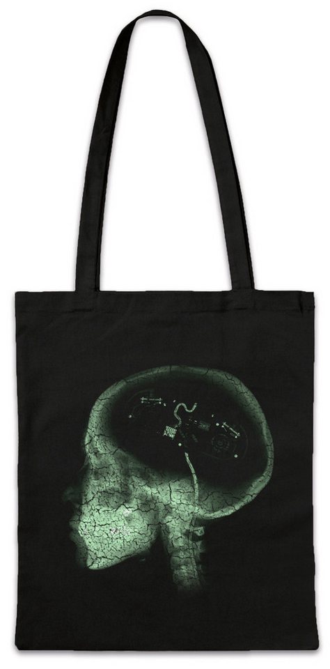 Urban Backwoods Beuteltasche Gamer Brain Stofftasche Geek Nerd Fun Informatiker Informatik Computer (1-tlg), Science IT Scientist Sysadmin von Urban Backwoods
