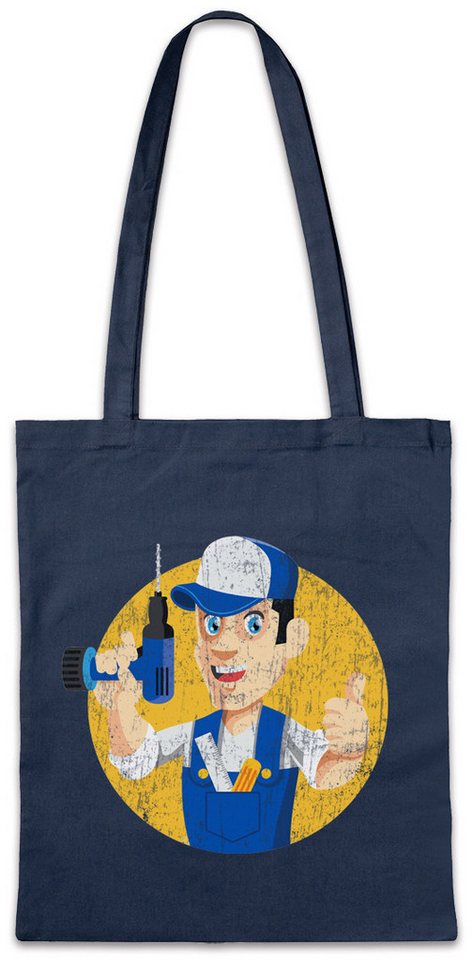 Urban Backwoods Beuteltasche Handyman I Stofftasche Handwerk Handwerker Heimwerker Hausmeister (1-tlg), Repairman DIY Enthusiast Mann von Urban Backwoods