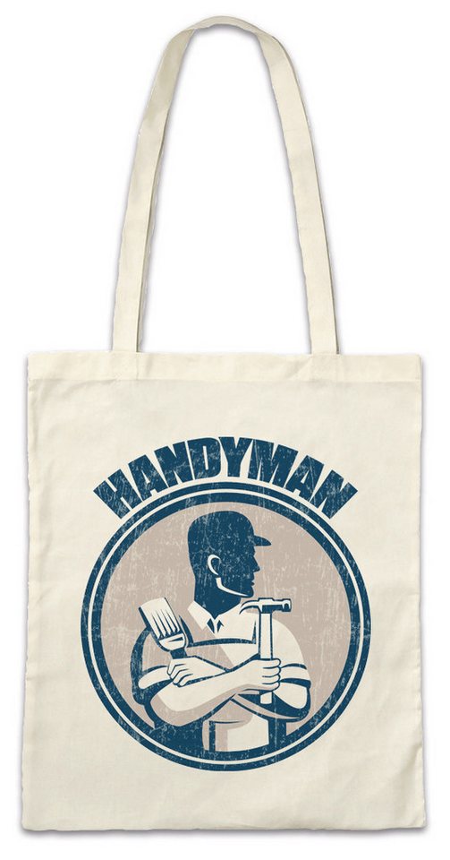 Urban Backwoods Beuteltasche Handyman II Stofftasche Handwerk Handwerker Heimwerker Hausmeister (1-tlg), Repairman DIY Enthusiast Mann von Urban Backwoods