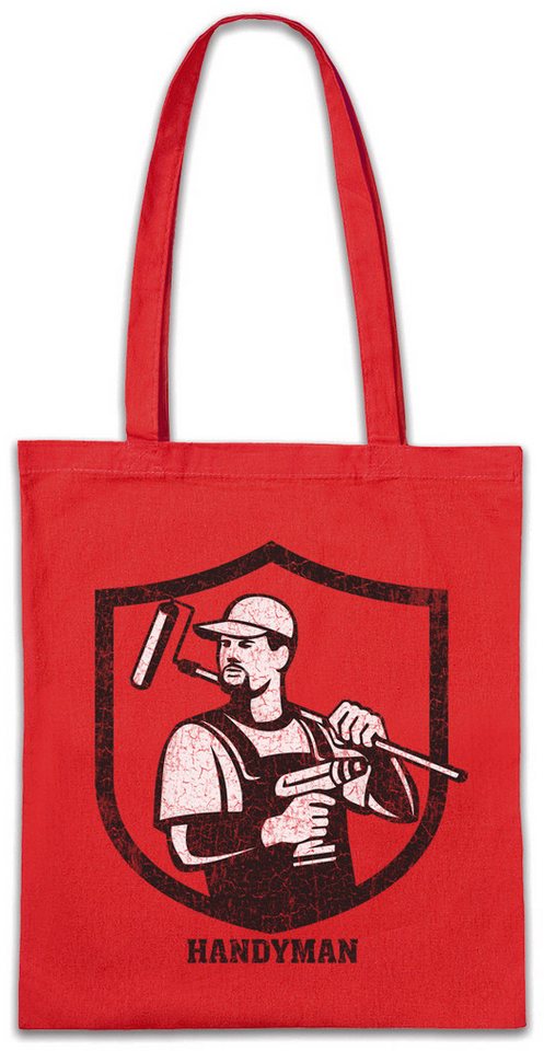 Urban Backwoods Beuteltasche Handyman IV Stofftasche Handwerk Handwerker Heimwerker Hausmeister (1-tlg), Repairman DIY Enthusiast Mann von Urban Backwoods