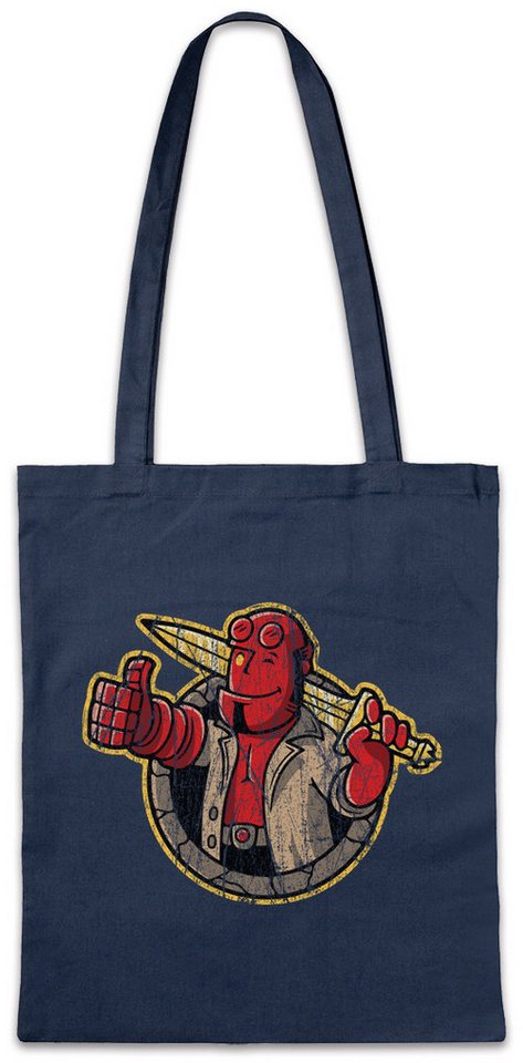 Urban Backwoods Beuteltasche Hell B Stofftasche Agent Logo Movie Hellboy Mike Mignola Boy Anung Un (1-tlg), Rama Comic Paranormal B.P.R.D. von Urban Backwoods