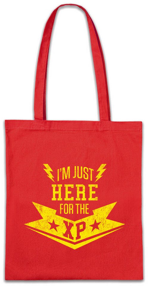 Urban Backwoods Beuteltasche I'm Just Here For The Xp Stofftasche Exp. Exp Experience Points Gamer (1-tlg), Games RPG Roleplay MMORPG von Urban Backwoods