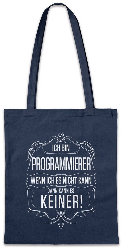 Urban Backwoods Beuteltasche Ich Bin Programmierer Stofftasche Informatiker Administrator Admin (1-tlg), Software Entwickler System Architekt von Urban Backwoods
