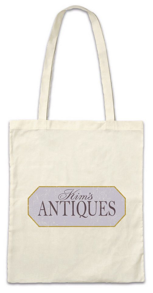 Urban Backwoods Beuteltasche Kim's Antiques Stofftasche Gilmore Lorelai Liz Girls Shop Store Symbol (1-tlg), Sign Company Firma Logo von Urban Backwoods