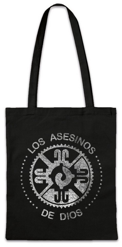 Urban Backwoods Beuteltasche Los Asenios Logo Stofftasche Patch Biker Club Motorcycle Symbol Sign (1-tlg), Gang SOA MC Mayans von Urban Backwoods
