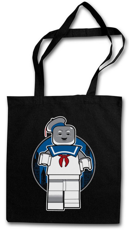 Urban Backwoods Beuteltasche Marshmallow Stofftasche Comic 80s Style Mann Retro Logo Real (1-tlg), Geisterjäger Man Ghostbusters Stay von Urban Backwoods
