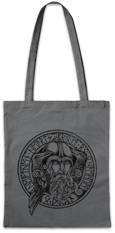 Urban Backwoods Beuteltasche Odhin II Stofftasche Eye Walhalla Odhin Wotan Thor Vikings Loki (1-tlg), Midgard Asen Wikinger Yggdrasil von Urban Backwoods