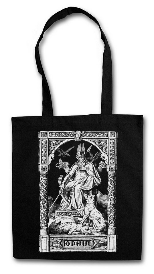 Urban Backwoods Beuteltasche Odhin Viking Stofftasche Odin Thor Mjölnir Loki Midgard Wikinger Tyr (1-tlg), Kelten Vikings Asgard Walhalla von Urban Backwoods